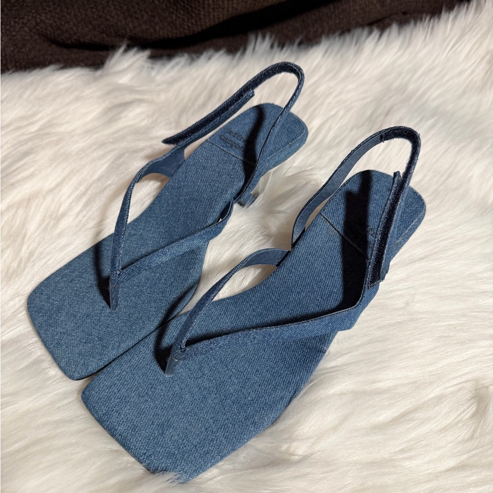 Jeffrey Campbell Denim Sandals